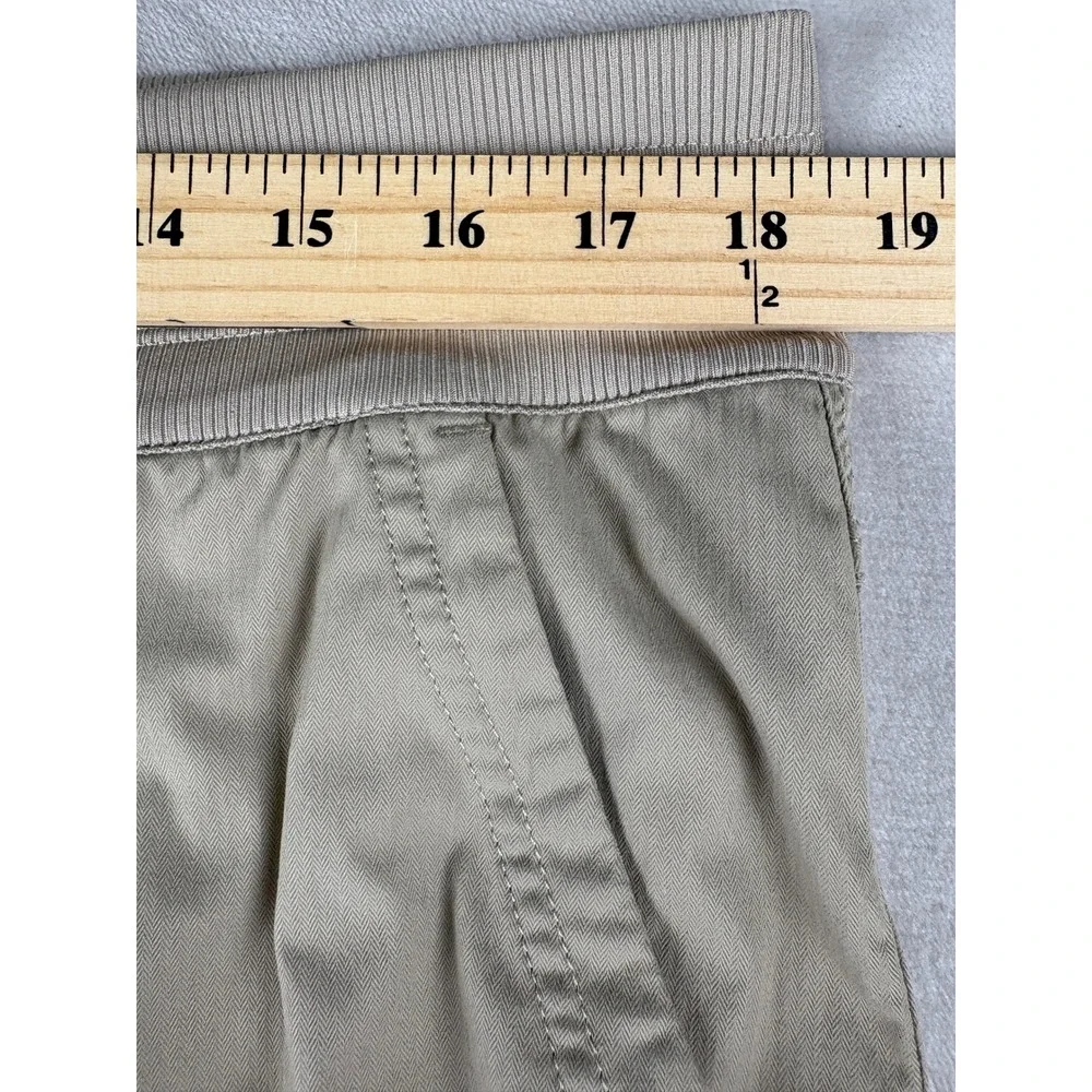 The North Face Aphrodite 2.0 Capri Pants Khaki Tan Herringbone Womens XL Regular